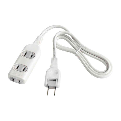 ELPA EDLP Power Strip with Cable 1m LPT-301N White