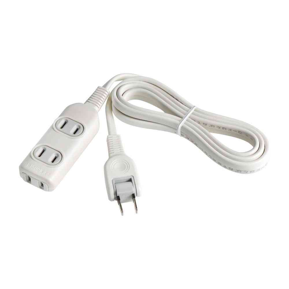 ELPA EDLP Power Strip with Cable 2m LPT-302N White