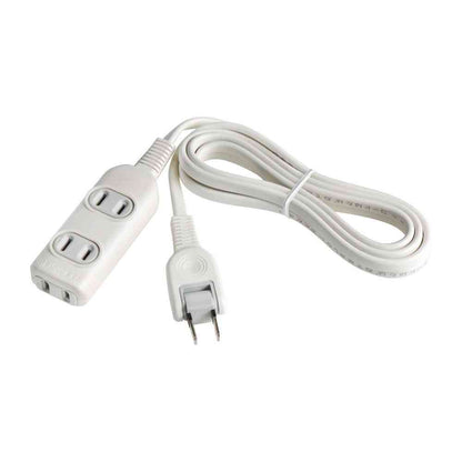 ELPA EDLP Power Strip with Cable 2m LPT-302N White