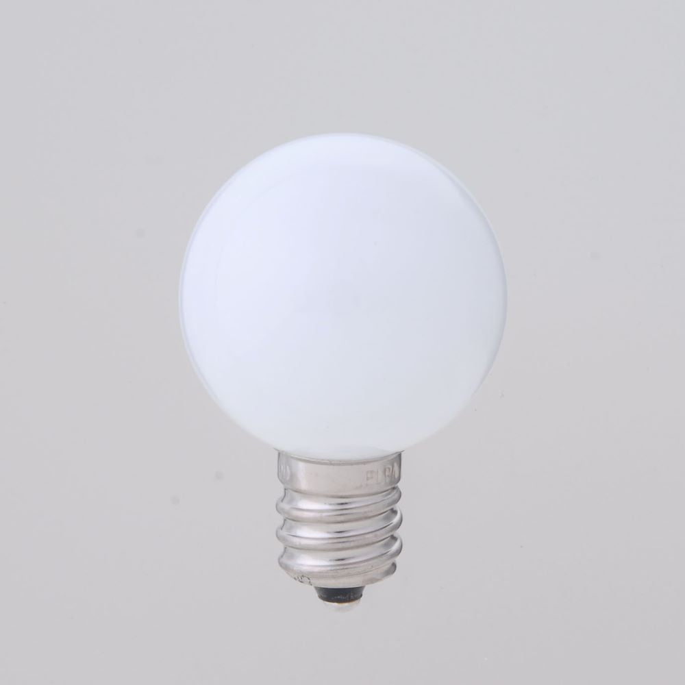 ELPA LED Decorative Bulb Mini Ball G30 Shape LED Energy Saving E12 0.5W LDG1L-G-E12-G231