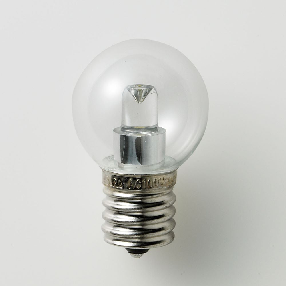 ELPA LED Decorative Bulb Mini Ball G30 Shape LED Energy Saving E17 1.2W LDG1CN-G-E17-G245