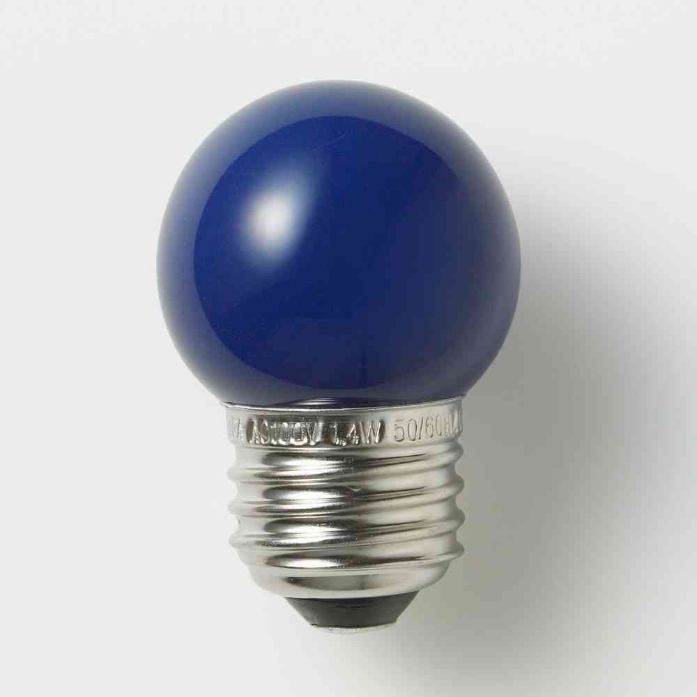 ELPA LED Decorative Bulb G40 Long Life Energy Saving E26 LDG1B-G-G252