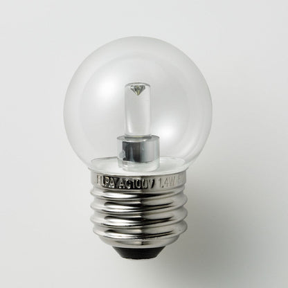ELPA LED Decorative Bulb G40 Long Life Energy Saving E26 LDG1CN-G-G255