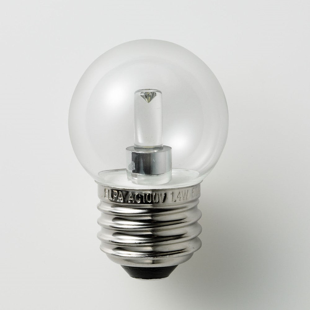 ELPA LED Decorative Bulb G40 Long Life Energy Saving E26 LDG1CN-G-G255