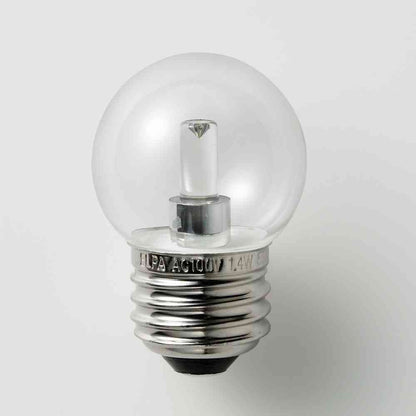 ELPA LED Decorative Bulb G40 Long Life Energy Saving E26 LDG1CN-G-G255