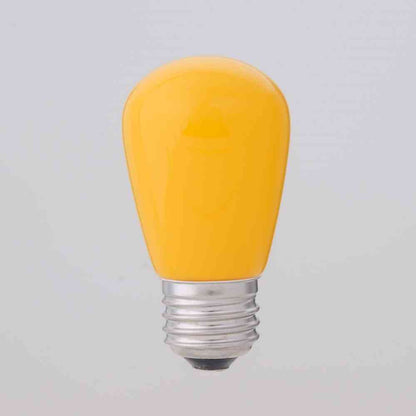 ELPA LED Decorative Bulb Sign Shape Long Life Energy Saving E26 LDS1Y-G-G903