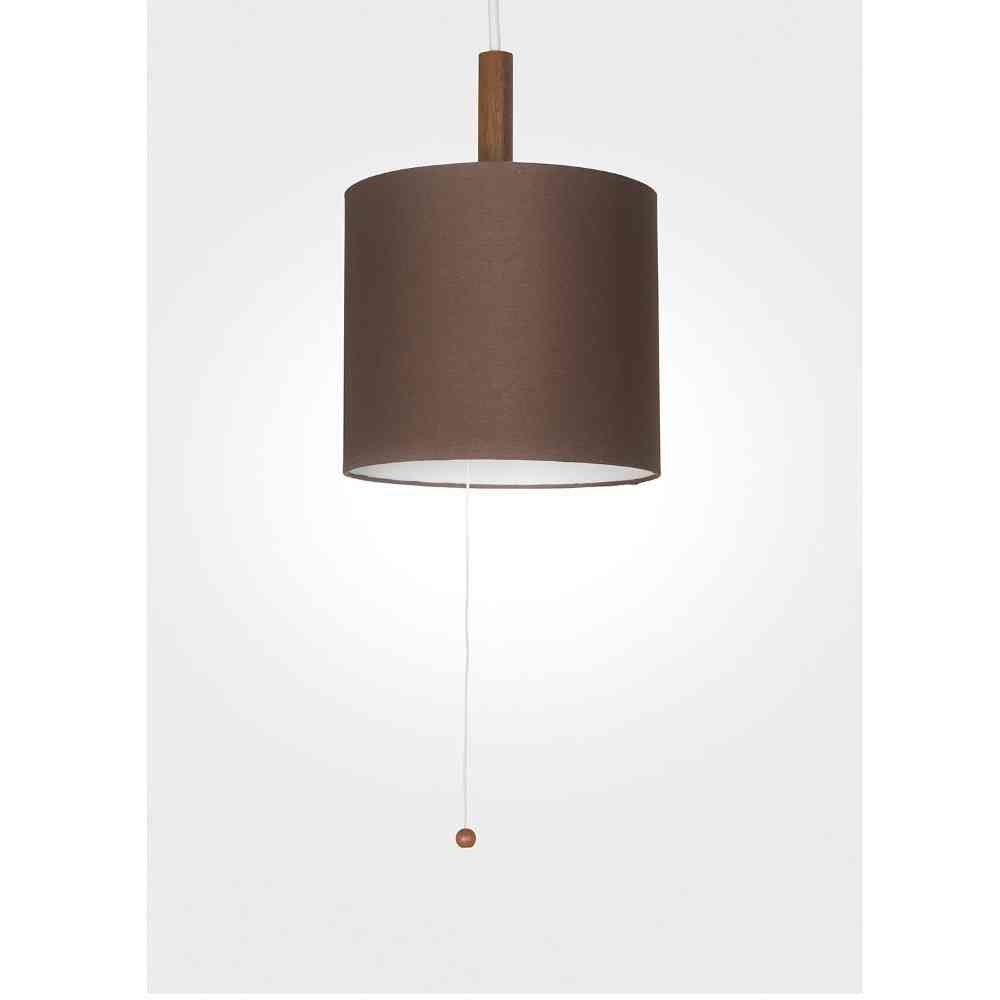 ELPA Pendant Shade for 1 Bulb Brown PD-SH01
