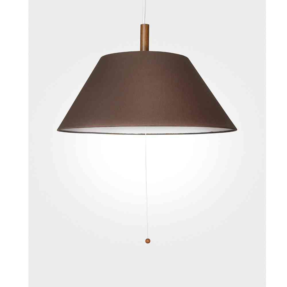 ELPA Pendant Shade for 2 or 3 Bulbs Brown PD-SH02