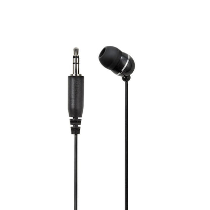 ELPA Digital TV Earphone Single Ear Canal Type 1.2m φ3.5mm RE-STK01 (BK)