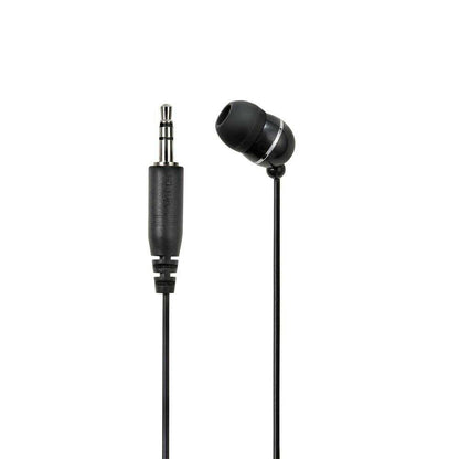 ELPA Digital TV Earphone Single Ear Canal Type 1.2m φ3.5mm RE-STK01 (BK)