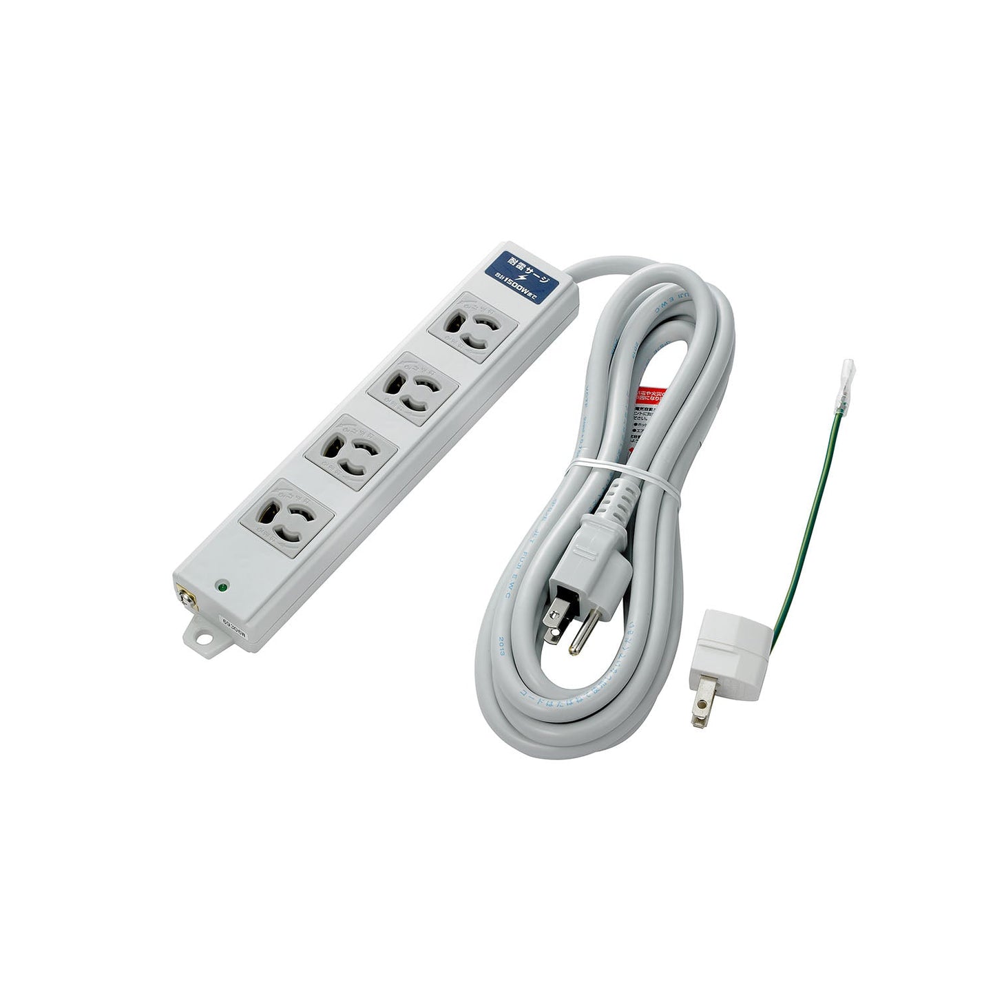 ELPA Office Tap 4 Ports 3m Magnet Grounded OAT-JP43SH