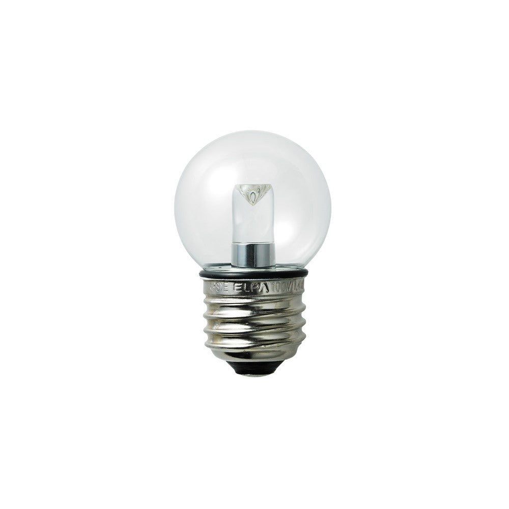 ELPA LED Bulb G40 Waterproof Design Outdoor Sign E26 LDG1CL-G-GWP256