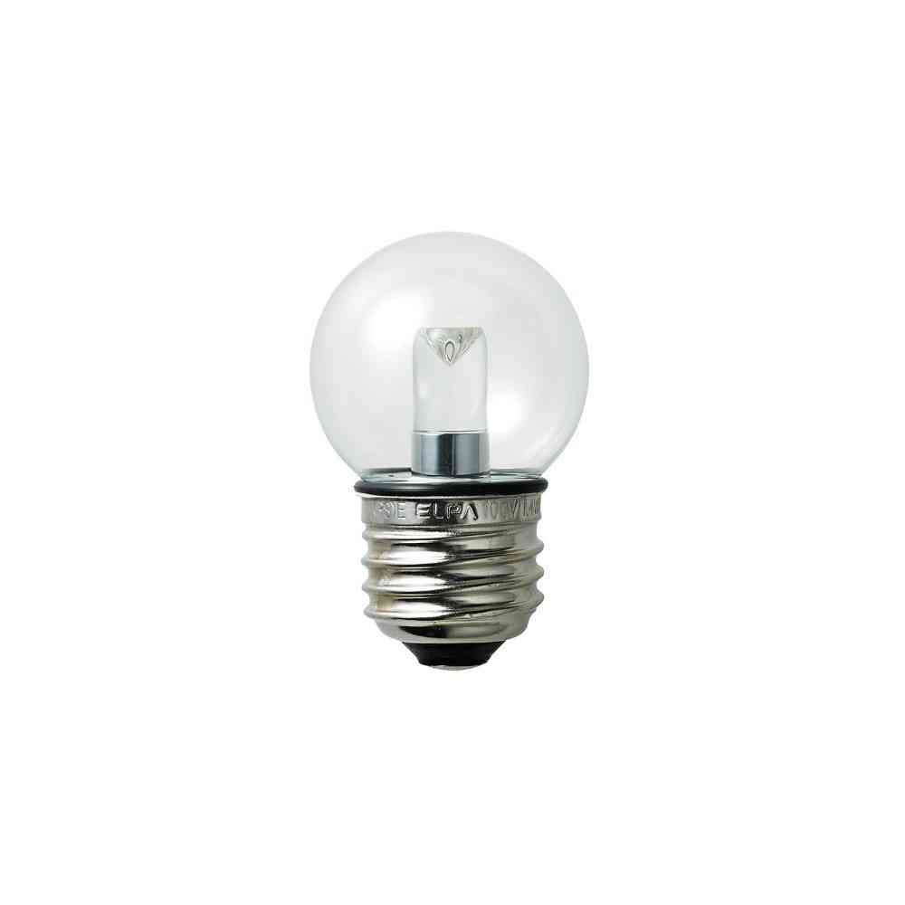 ELPA LED Bulb G40 Waterproof Design Outdoor Sign E26 LDG1CL-G-GWP256