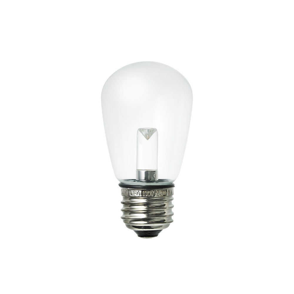 ELPA LED Bulb Sign Ball Type Waterproof Design Outdoor E26 LDS1CL-G-GWP906
