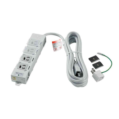ELPA Covered Office Tap Surge Protection 4 Outlets 3m OAT-JPC43SB