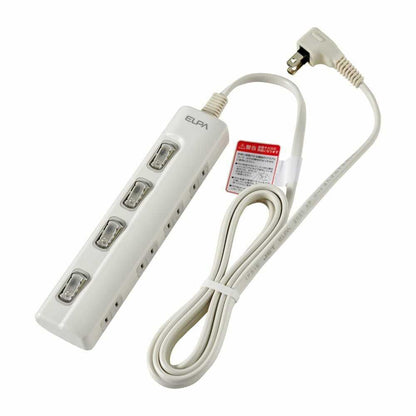 Elpa LED Lamp with Switch Tap 4P 2m Horizontal WLS-LY42EB W