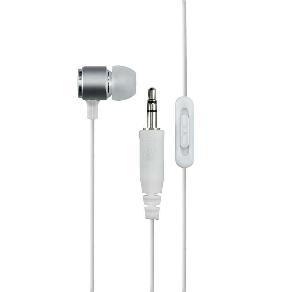 ELPA Digital TV Earphone High Sound Quality Single Ear Type with Volume Control 3m φ3.5mm RE-CLK03 (W)