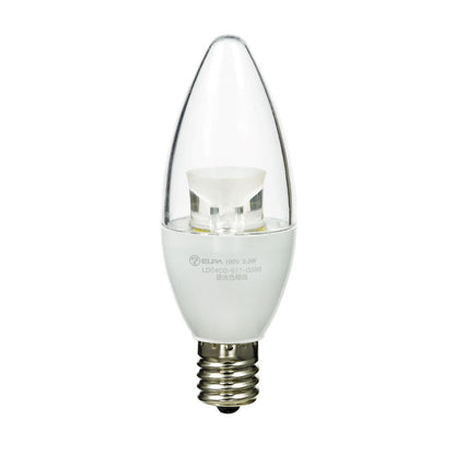 ELPA LED Bulb Chandelier LED Energy Saving E17 3.3W LDC4CL-E17-G351
