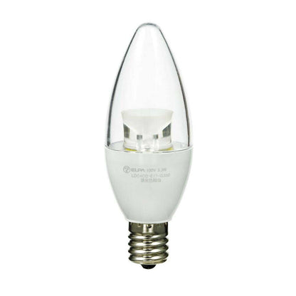 ELPA LED Bulb Chandelier LED Energy Saving E17 3.3W LDC4CL-E17-G351