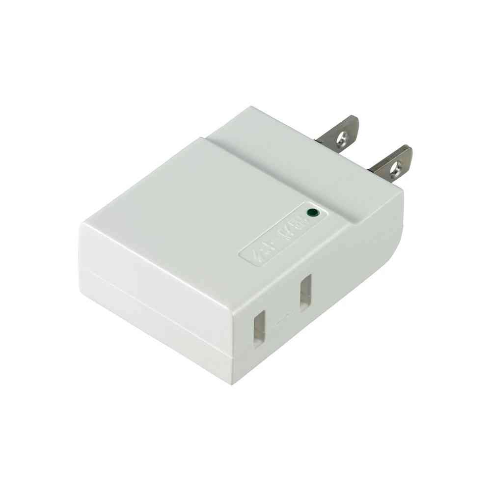 ELPA Compact Tap Surge Protection 2 Outlet A-CT002SB(W)