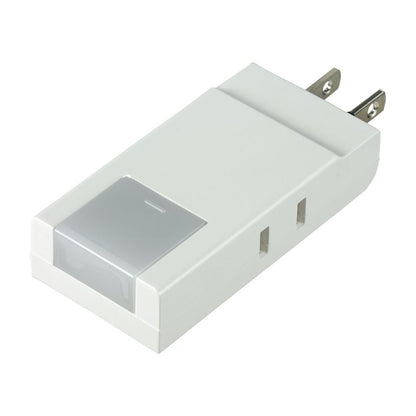 Asahi Electric ELPA Compact Tap with Light A-CT002LED(W)