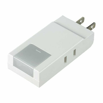 Asahi Electric ELPA Compact Tap with Light A-CT002LED(W)