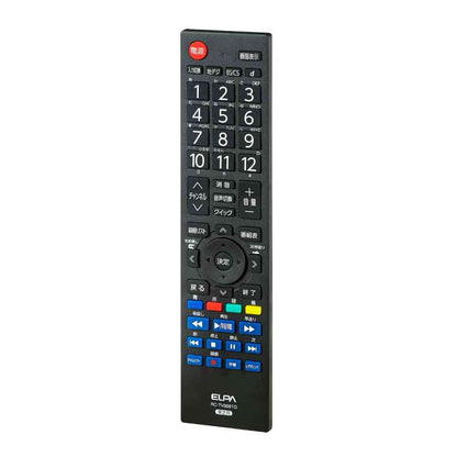 ELPA TV Remote Control Toshiba RC-TV009TO
