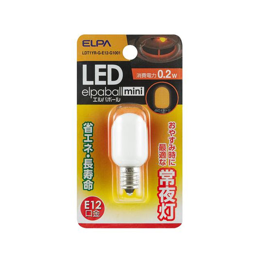 ELPA LED Night Light Natsume Bulb LDT1G1001
