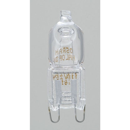 ELPA Pin Base Halogen 110V25W Clear G9 G-JD01H