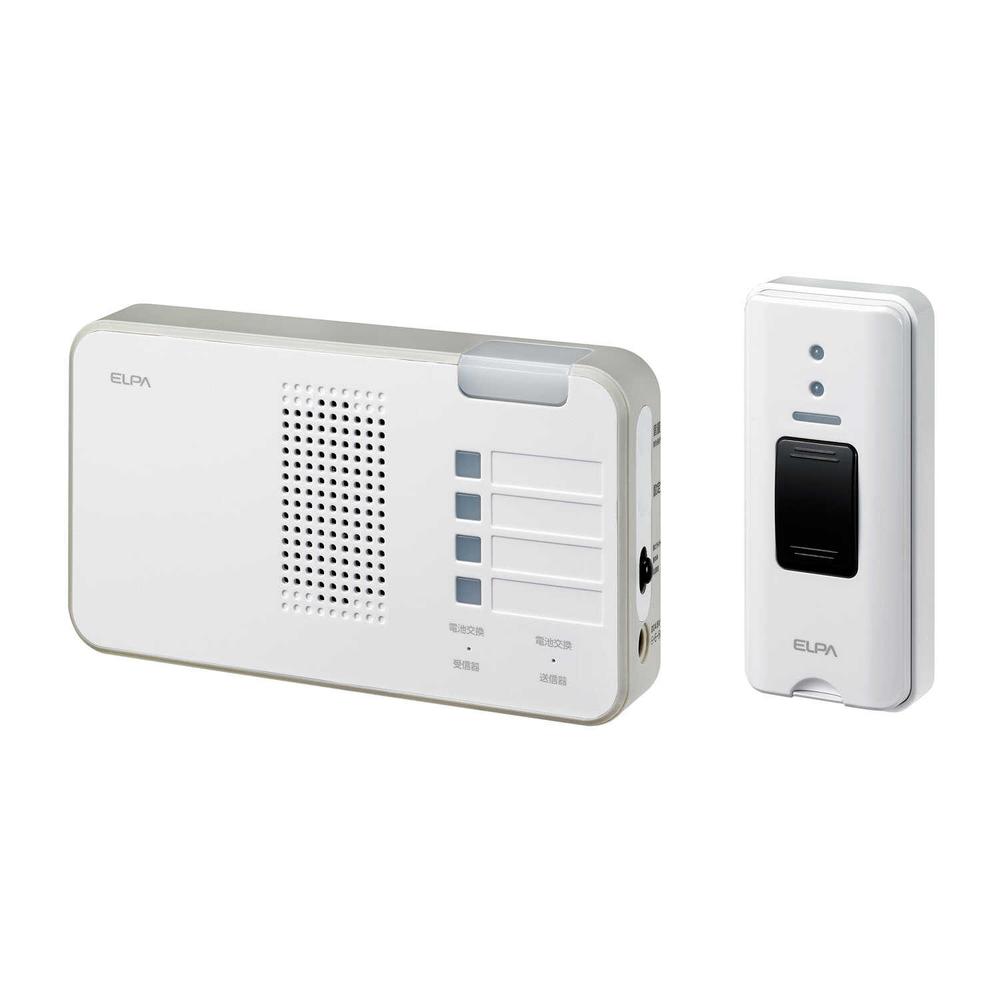 Elpa ELPA Wireless Chime with Lamp Receiver + Transmitter Set for Caregiving No Wiring Required EWS-S5230