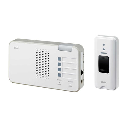 Elpa ELPA Wireless Chime with Lamp Receiver + Transmitter Set for Caregiving No Wiring Required EWS-S5230