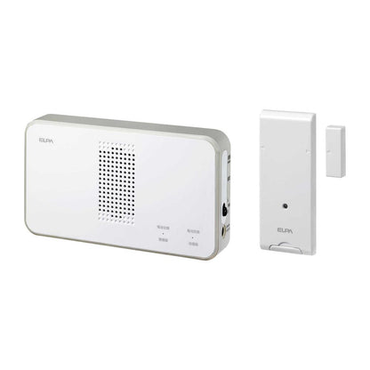 Elpa Wireless Chime Receiver + Door Sensor Transmitter Set