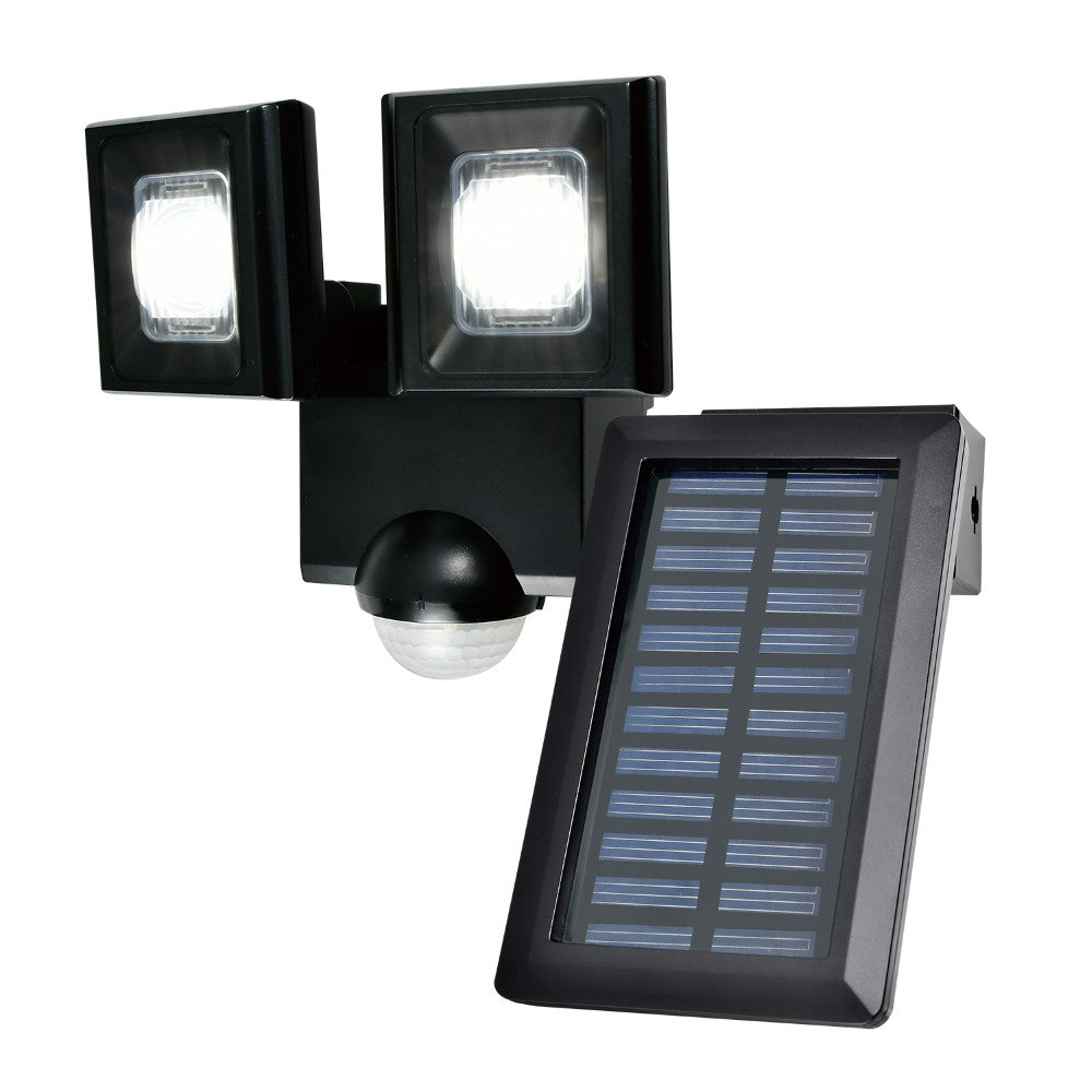 ELPA Solar LED Sensor Light ESL-N112SL 2 Lights