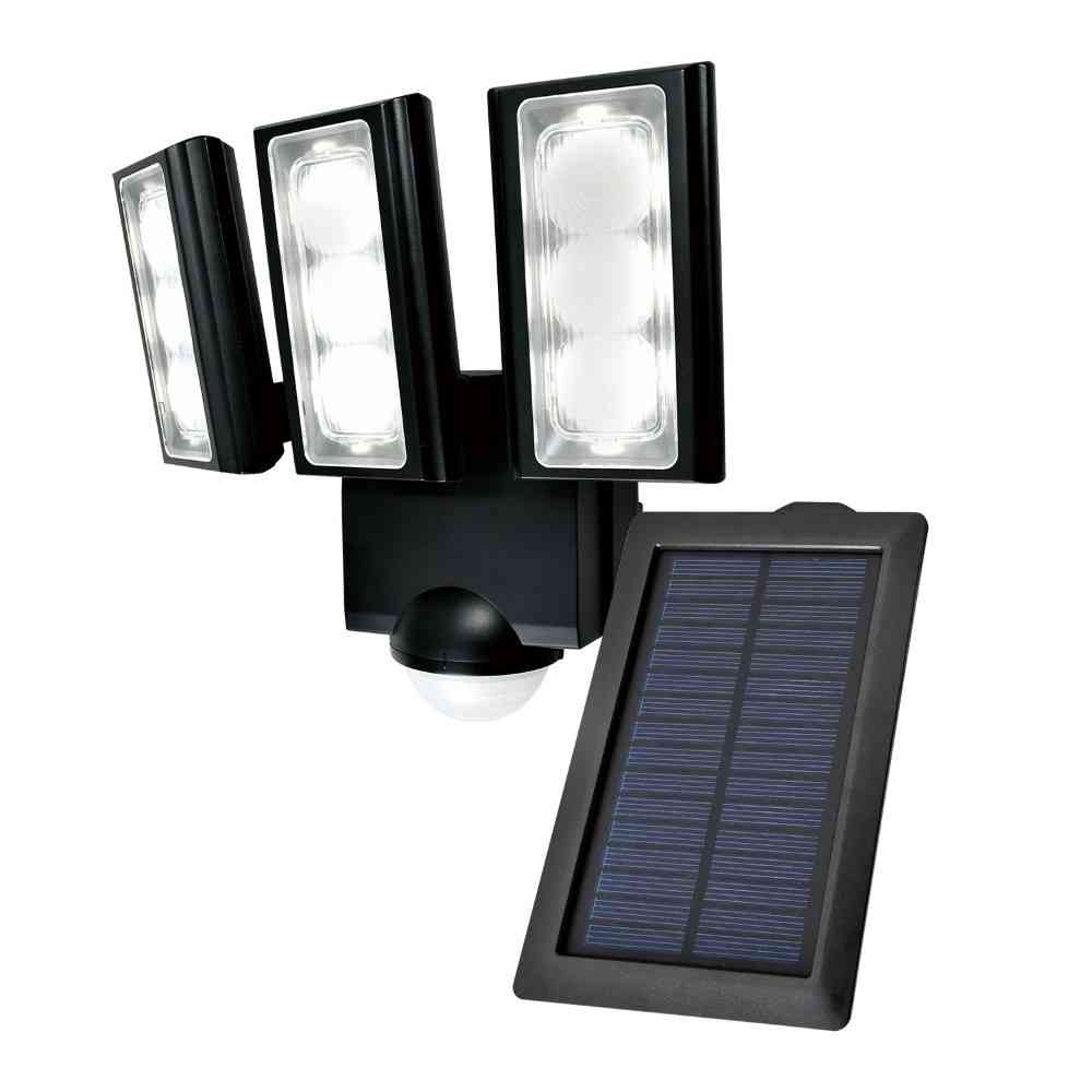ELPA Solar LED Sensor Light ESL-313SL 3 Lights