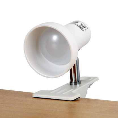 ELPA LED Clip Light Study Desk 200lm Daylight Equivalent Cord Length Approx. 1.6m with Intermediate Switch SPOT-L201D