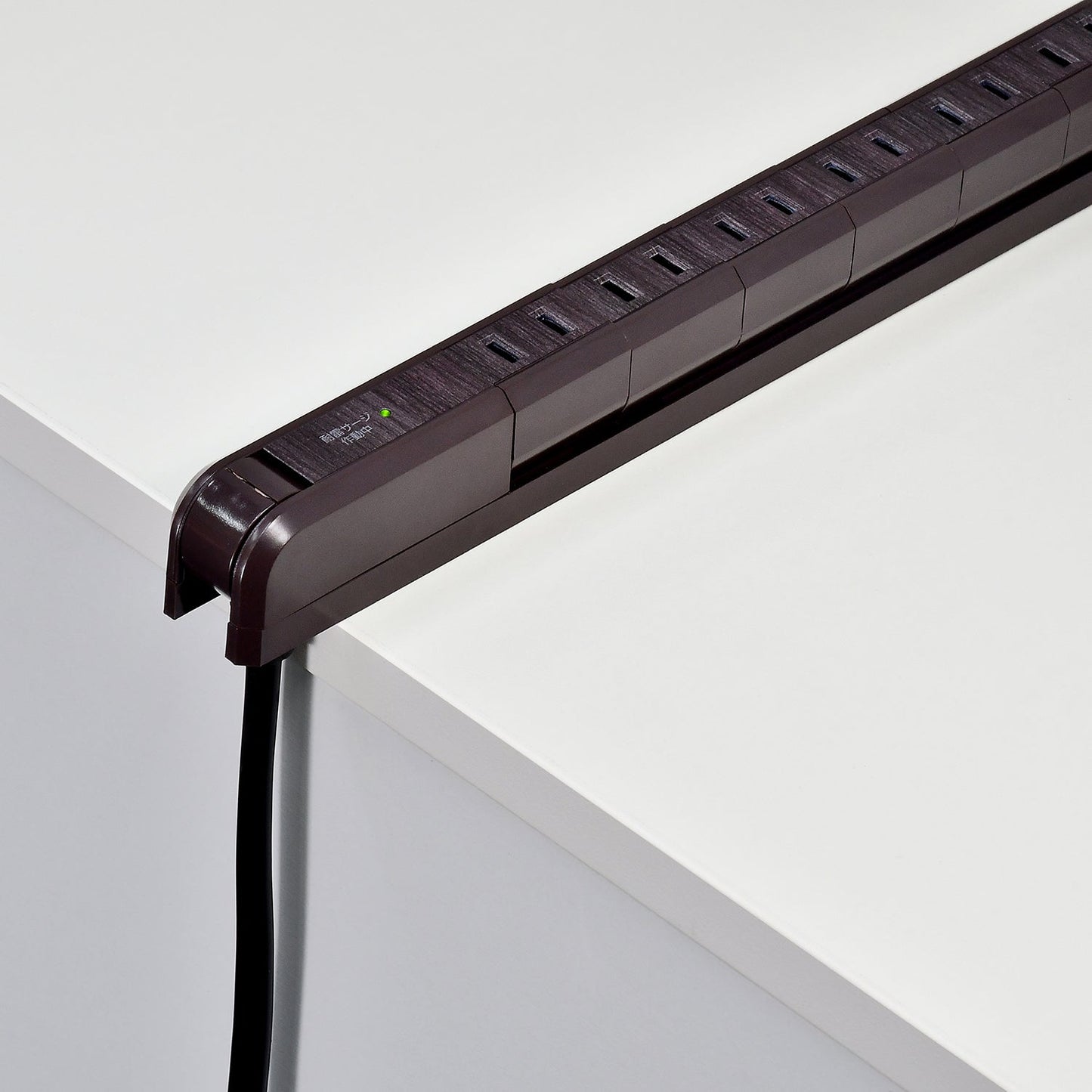 Asahi Electric ELPA Surge-Proof 7-Port Slim Rotating Tap 2m