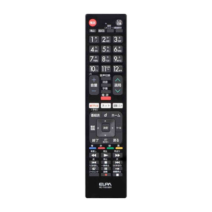 ELPA TV Remote Control for Sharp RC-TV019SH
