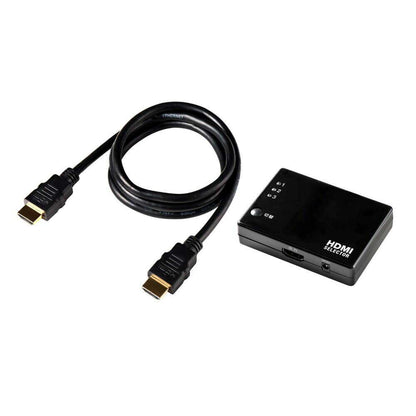 Elpa ELPA HDMI Selector with Cable 3-Port ASL-HD302C