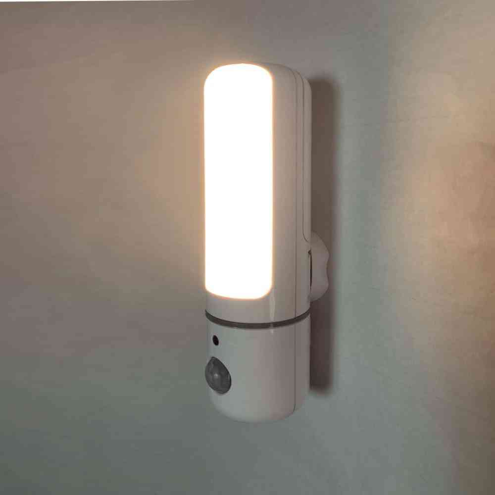 ELPA LED Night Light Battery Operated with Light & Motion Sensor PM-L259W