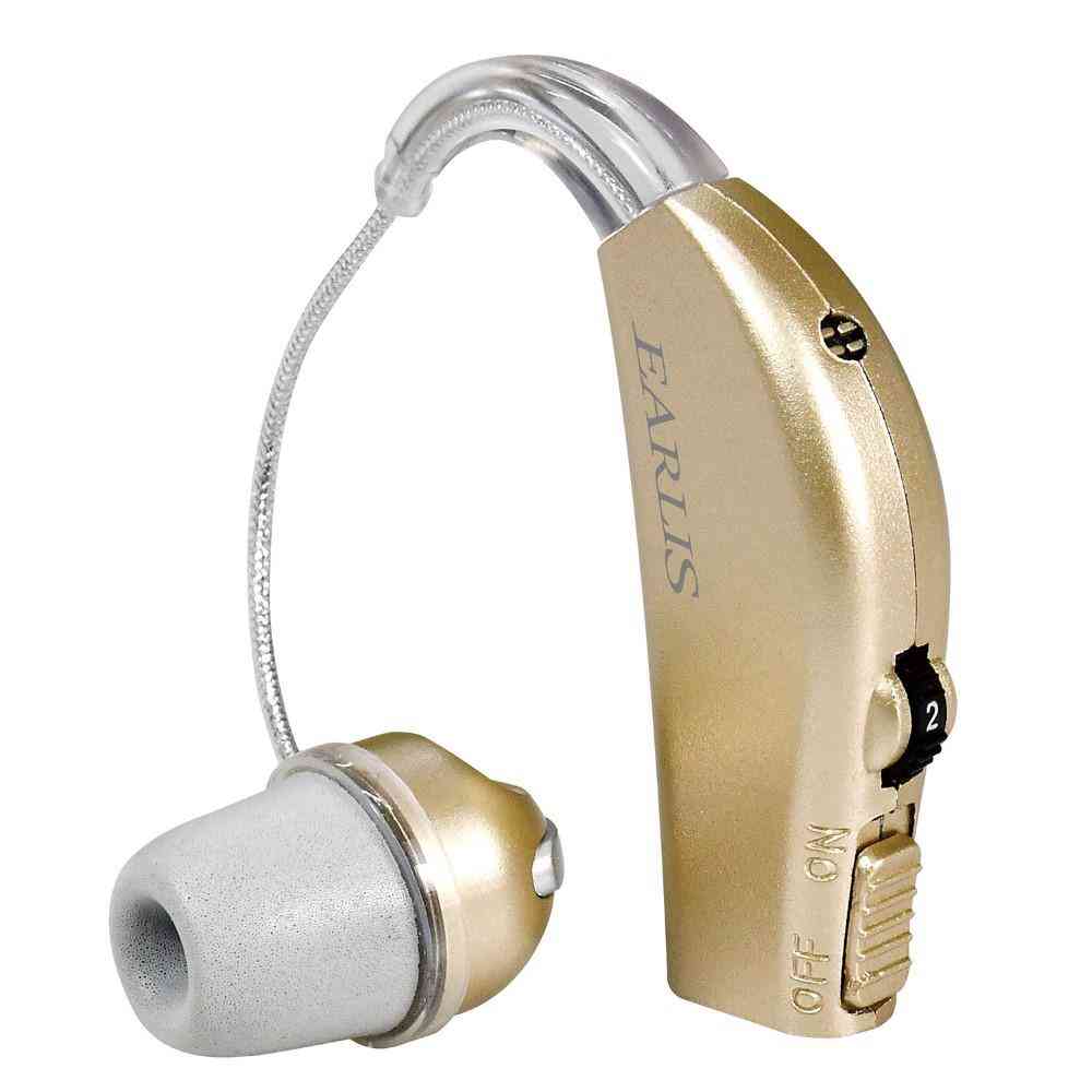 ELPA Hearing Aid Earlist Chargeable Behind-the-Ear Model AS-M001