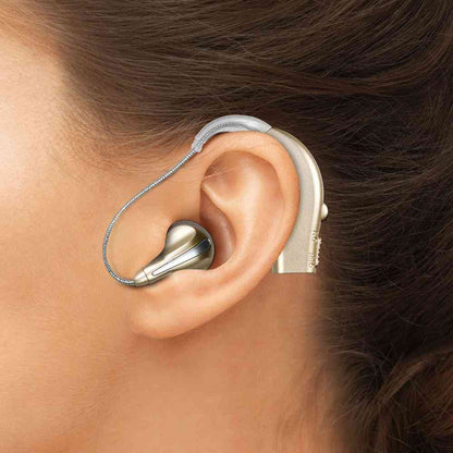 ELPA Hearing Aid Earlist Chargeable Behind-the-Ear Model AS-M001