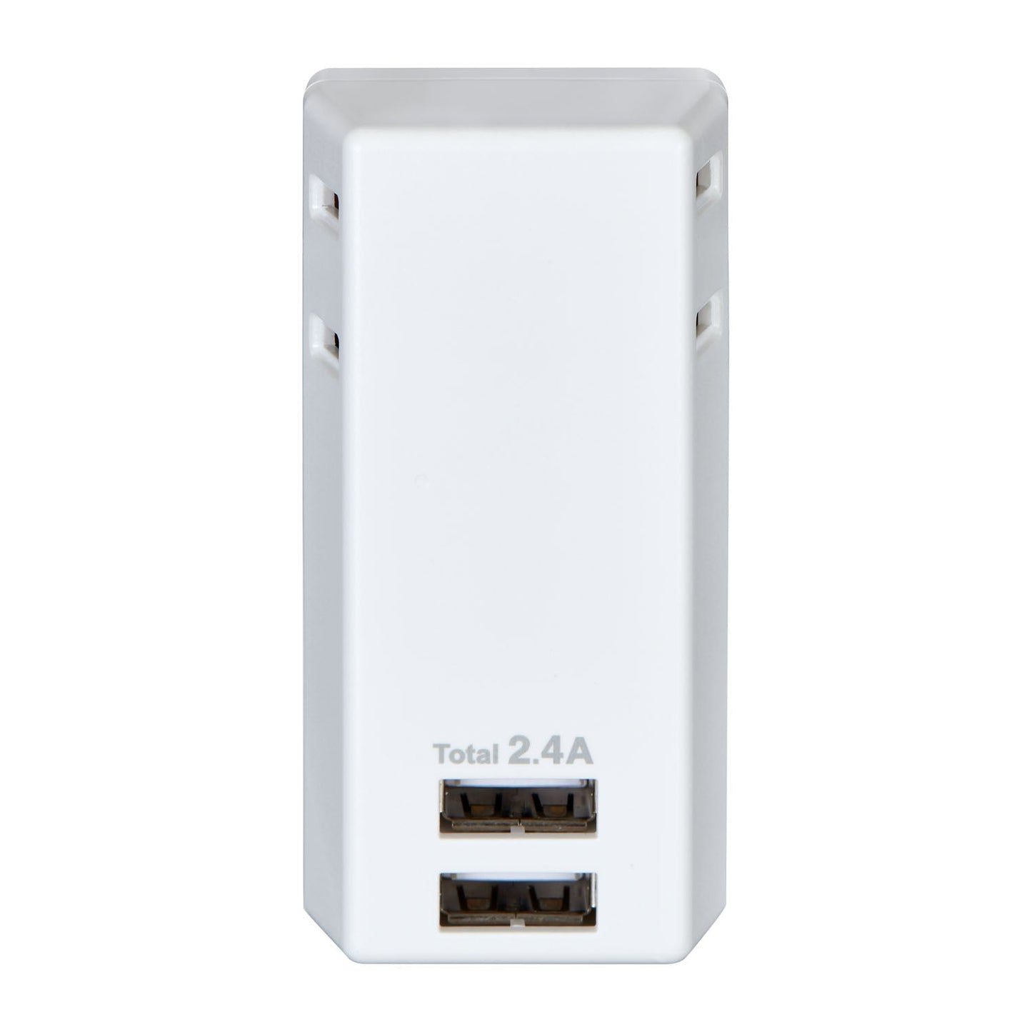 Asahi Electric Elpa USB Tap 2-Socket 2-Port 2.4A - UA-222L