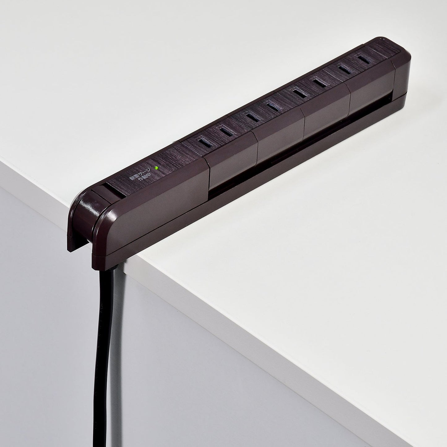 Asahi Denki ELPA Surge Resistant 4 Outlet 2m Slim Rotating Tap WBS-SL402SB(WD)
