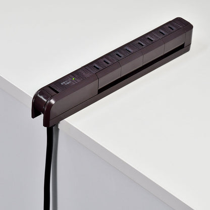 Asahi Denki ELPA Surge Resistant 4 Outlet 2m Slim Rotating Tap WBS-SL402SB(WD)