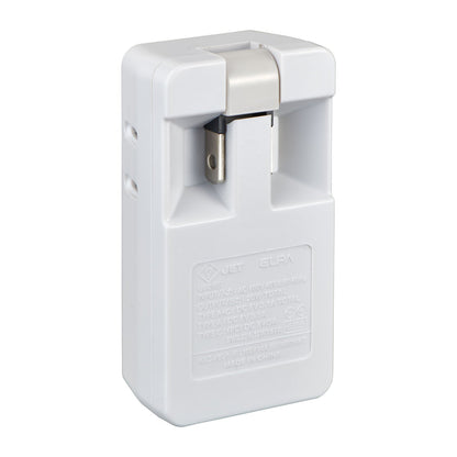 Asahi Denki ELPA USB Tap PD20W PD Compatible 3 Outlets UC-322SB(W)