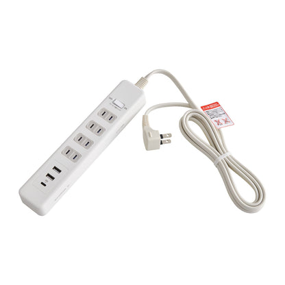 Asahi Electric ELPA Corded USB Tap PD20W 2m 4 Ports