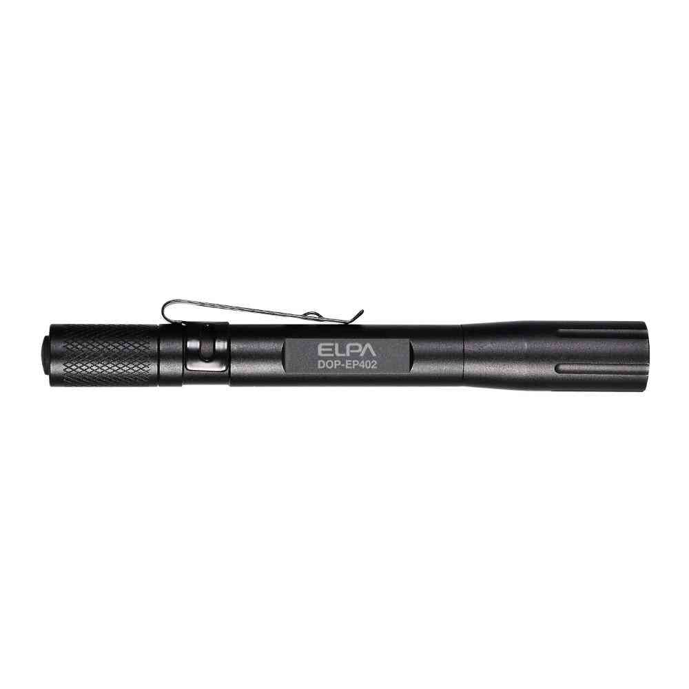 ELPA LED Aluminum Light Pen Type DOP-EP402 (BK)