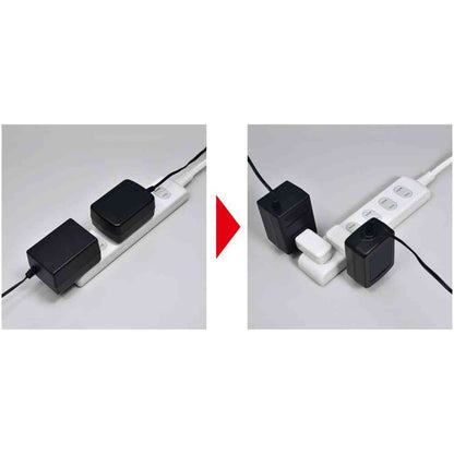 Elpa ELPA Space Adapter Horizontal White A-371B