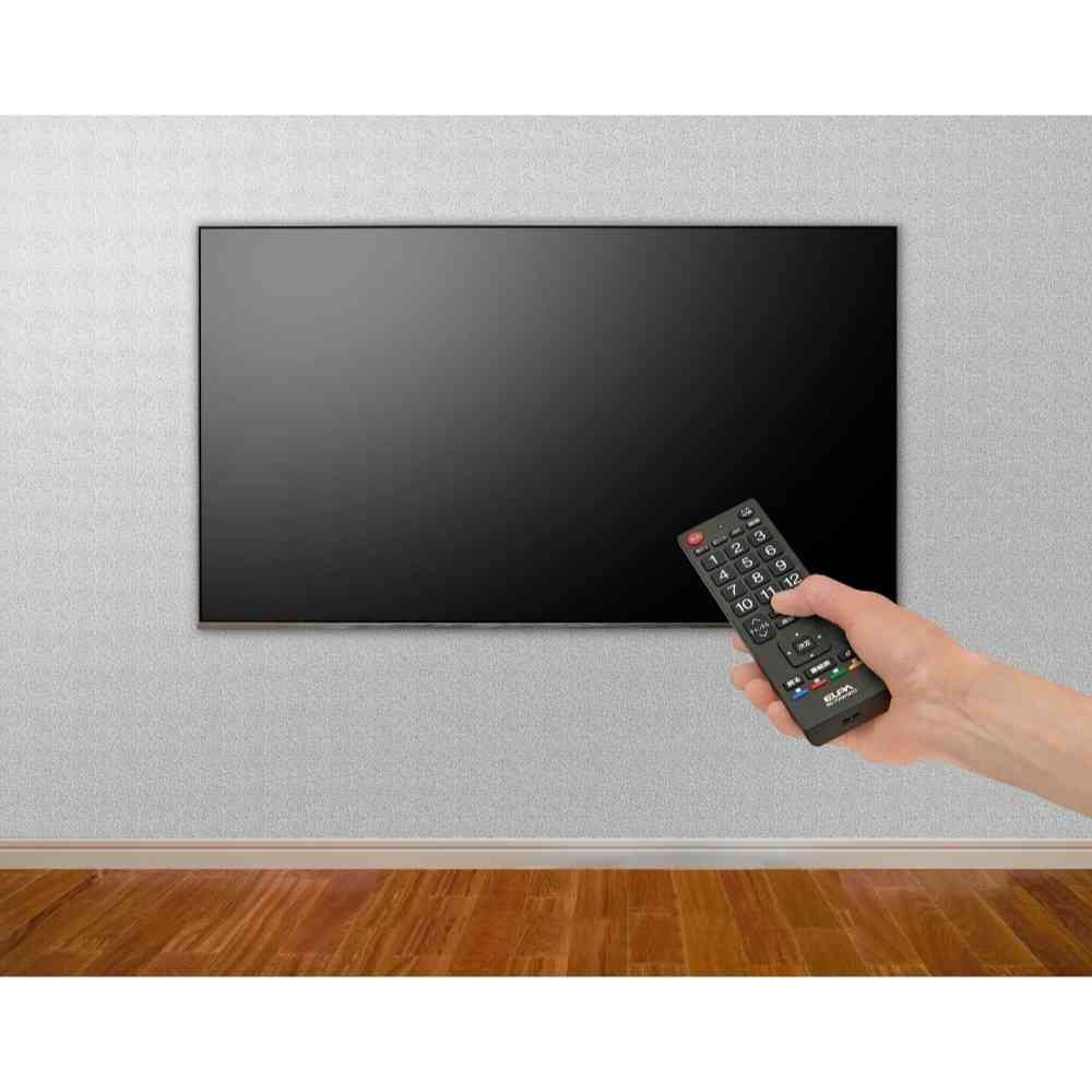 ELPA Antibacterial TV Remote Control RC-TVK018TO