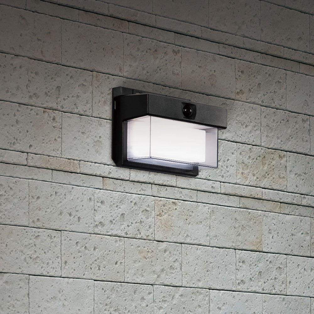 ELPA Double Structure Wall Light Small Solar ESL-KN200SL